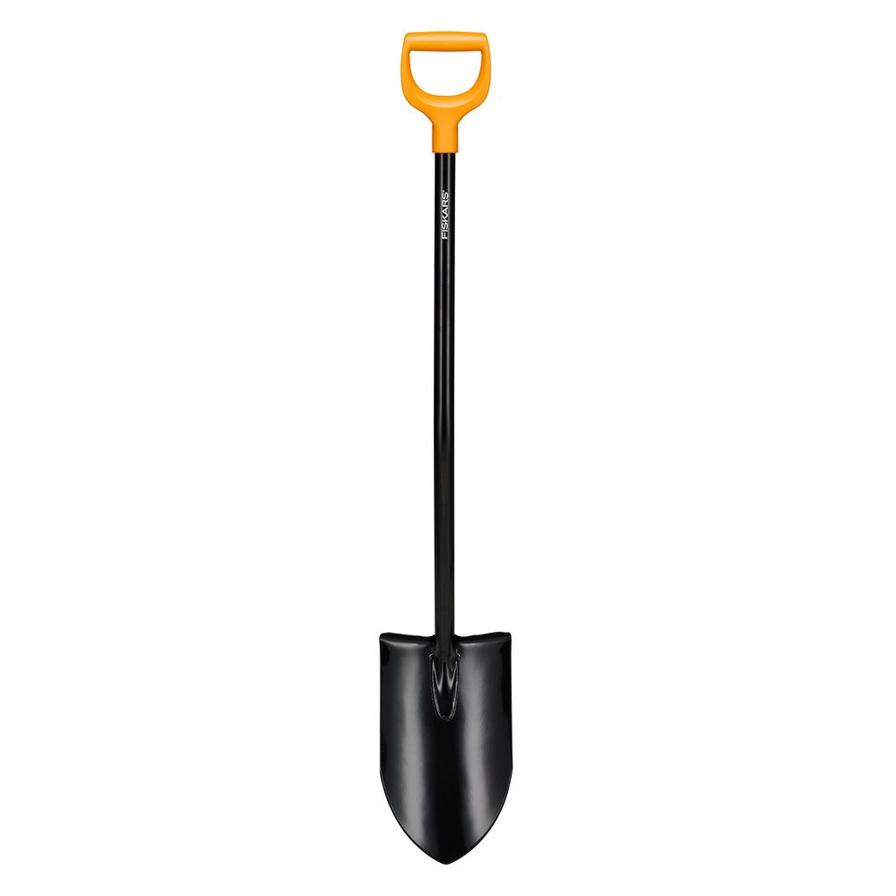 Fiskars Solid+ spetsspade långt skaft