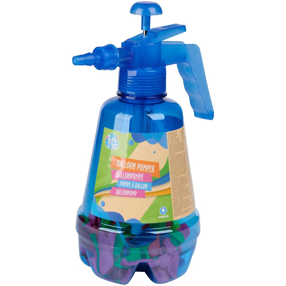 Eddy Toys Vesi-ilmapallopumppu ja 100 palloa
