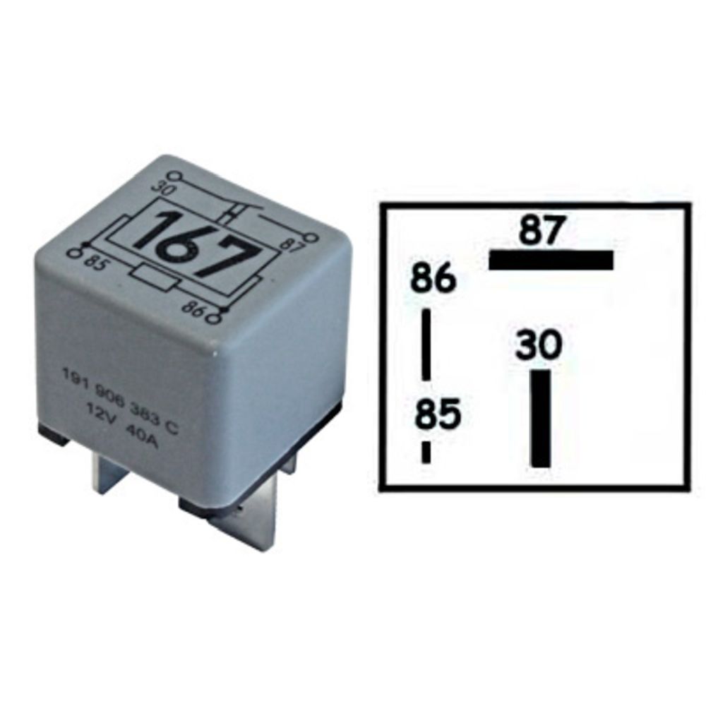 Polttoainepumpun rele 48-8573