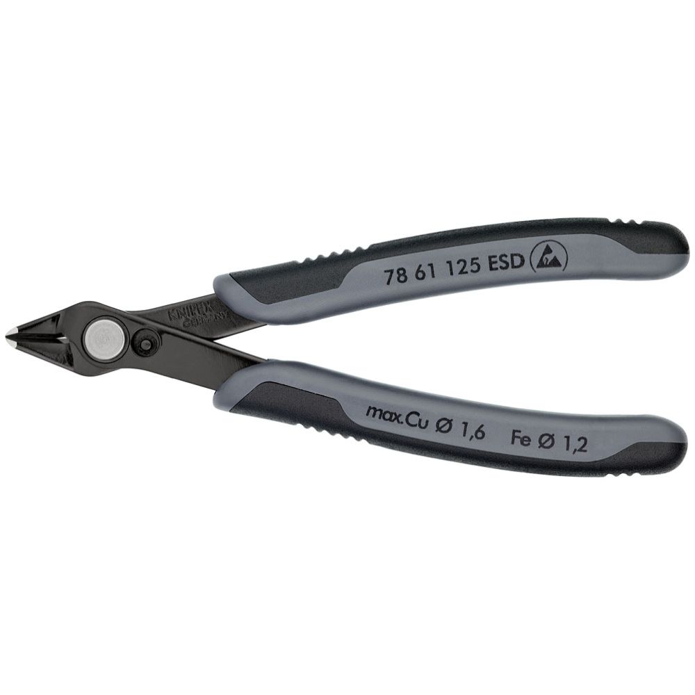 Knipex 78 61 125 ESD mikrosivuleikkurit 125 mm
