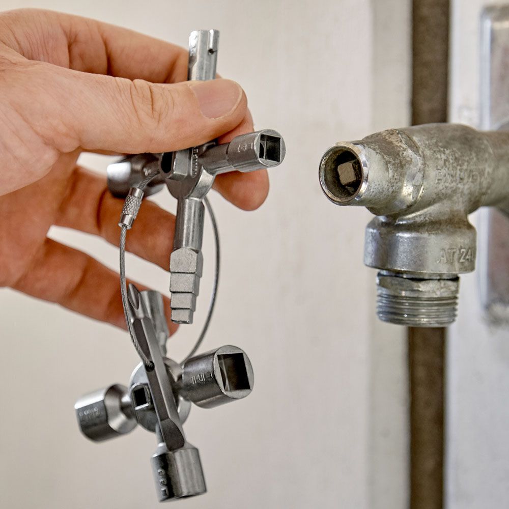 Knipex® 00 11 01 TwinKey elskåpsnyckel