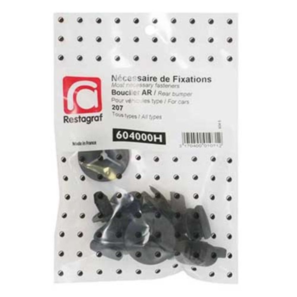 Kinnituskomplekt Peugeot tagapamper 604000H 11 osa
