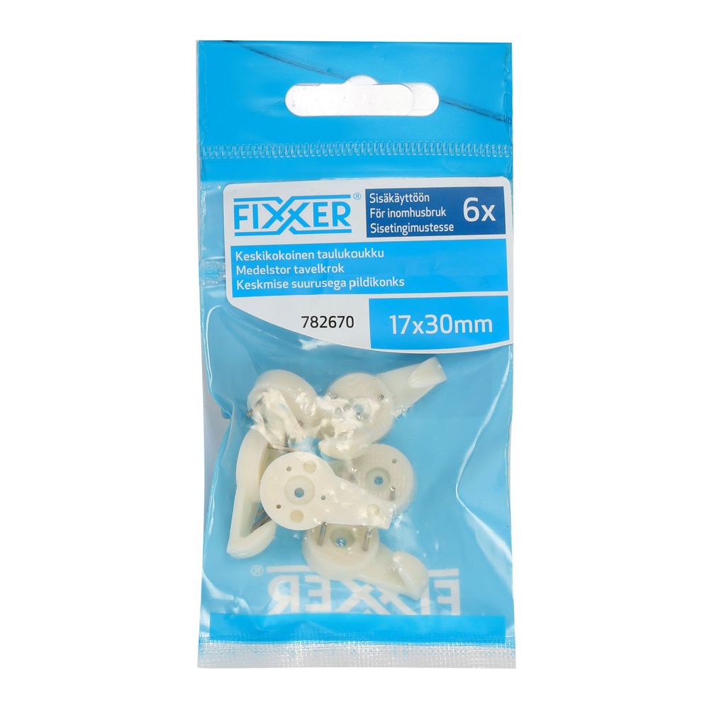 Fixxer® pildikonks keskmise suurusega 6 tk