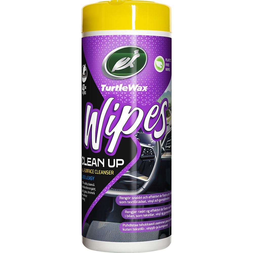 Turtle Wax Clean-Up Wipes 40 st.