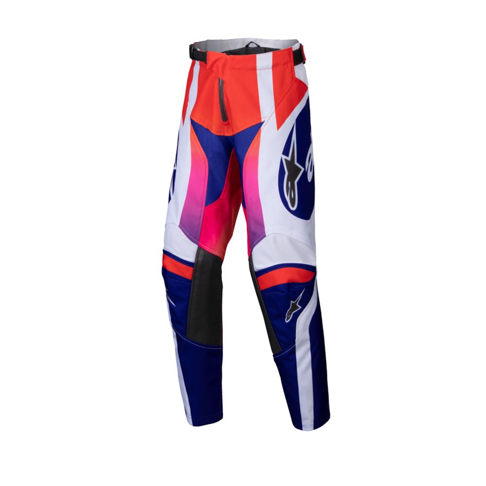 Alpinestars Racer Wurx crossbyxor barn lila/röd/vit