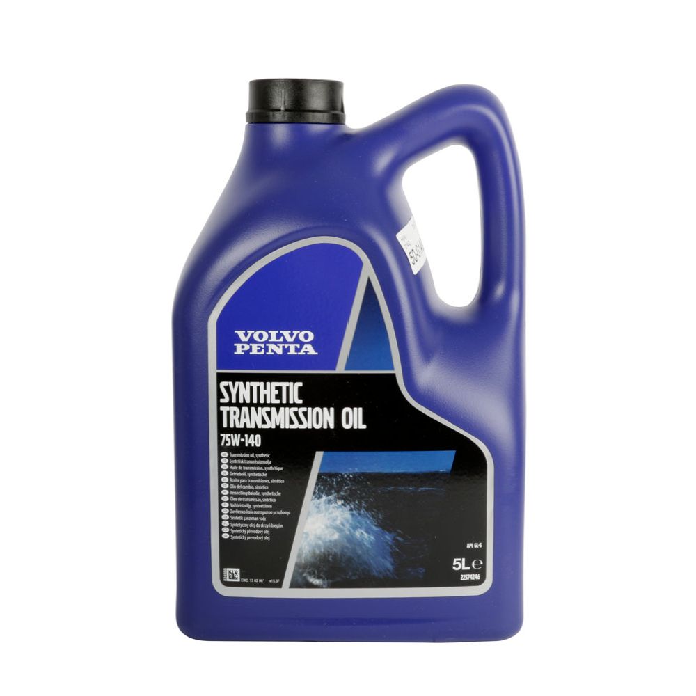 Volvo Penta syntetisk transmissionsolja 75W-140 5 L
