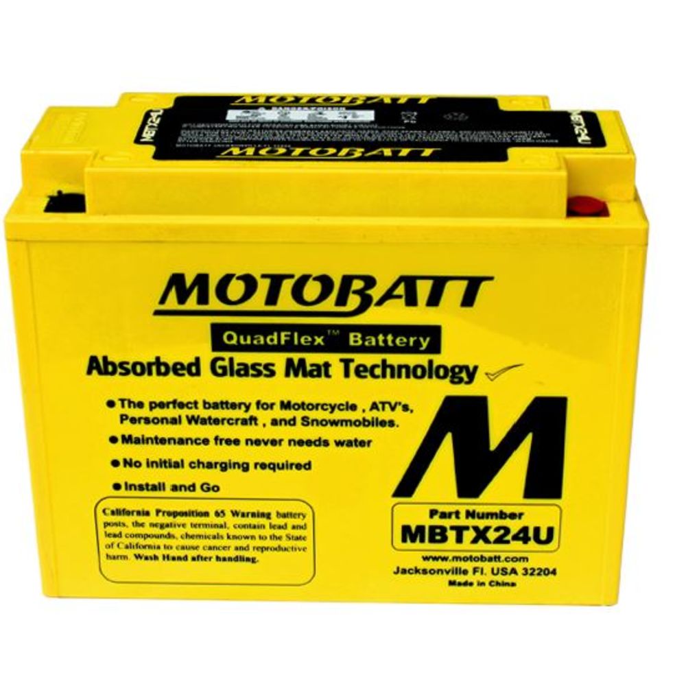Motobatt mp-akku 12 V 25 Ah MBTX24U