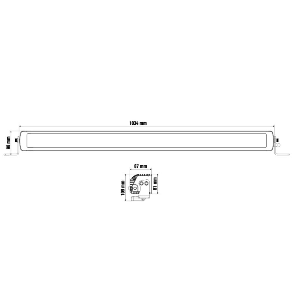 Optibeam Savage 40 LED-blixtljus Ref. 40
