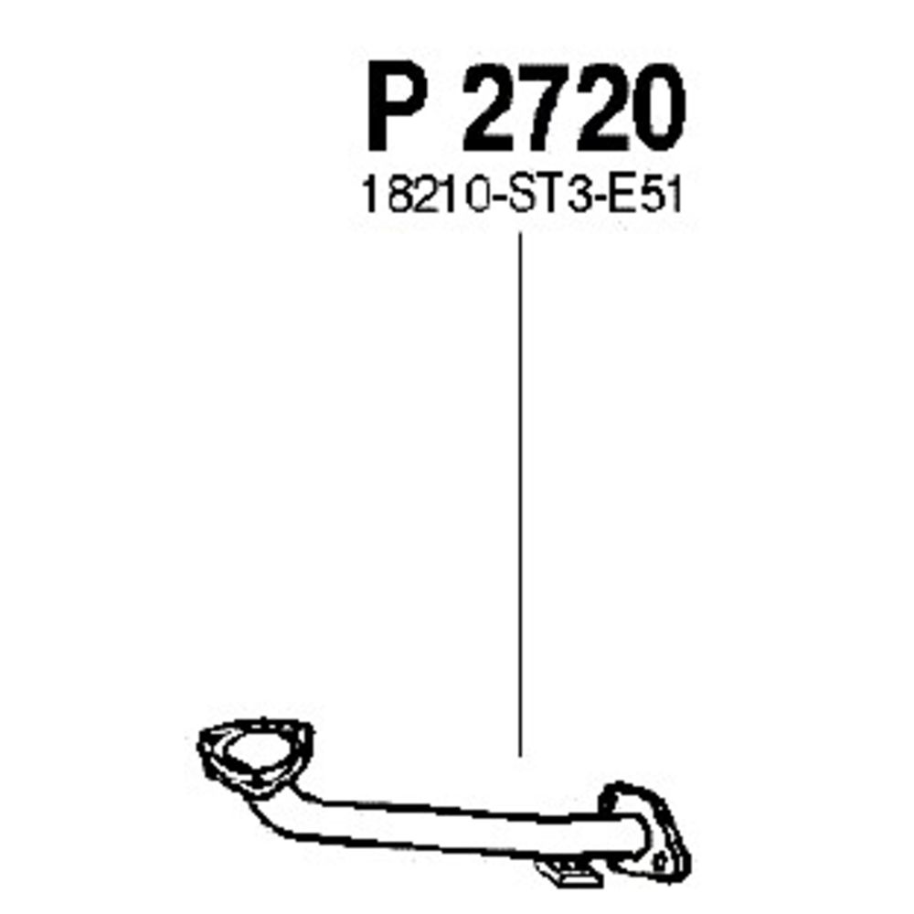 Avgasrör 14-2927