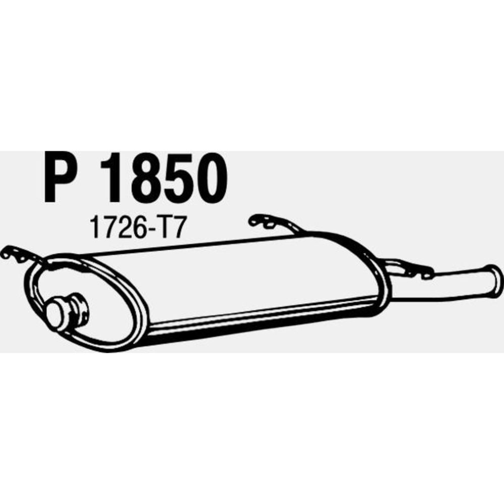 Takaäänenvaimentaja 14-1831