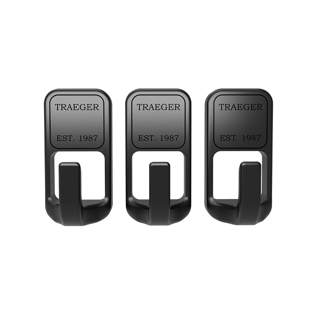 Traeger redskapskrok 3 st.