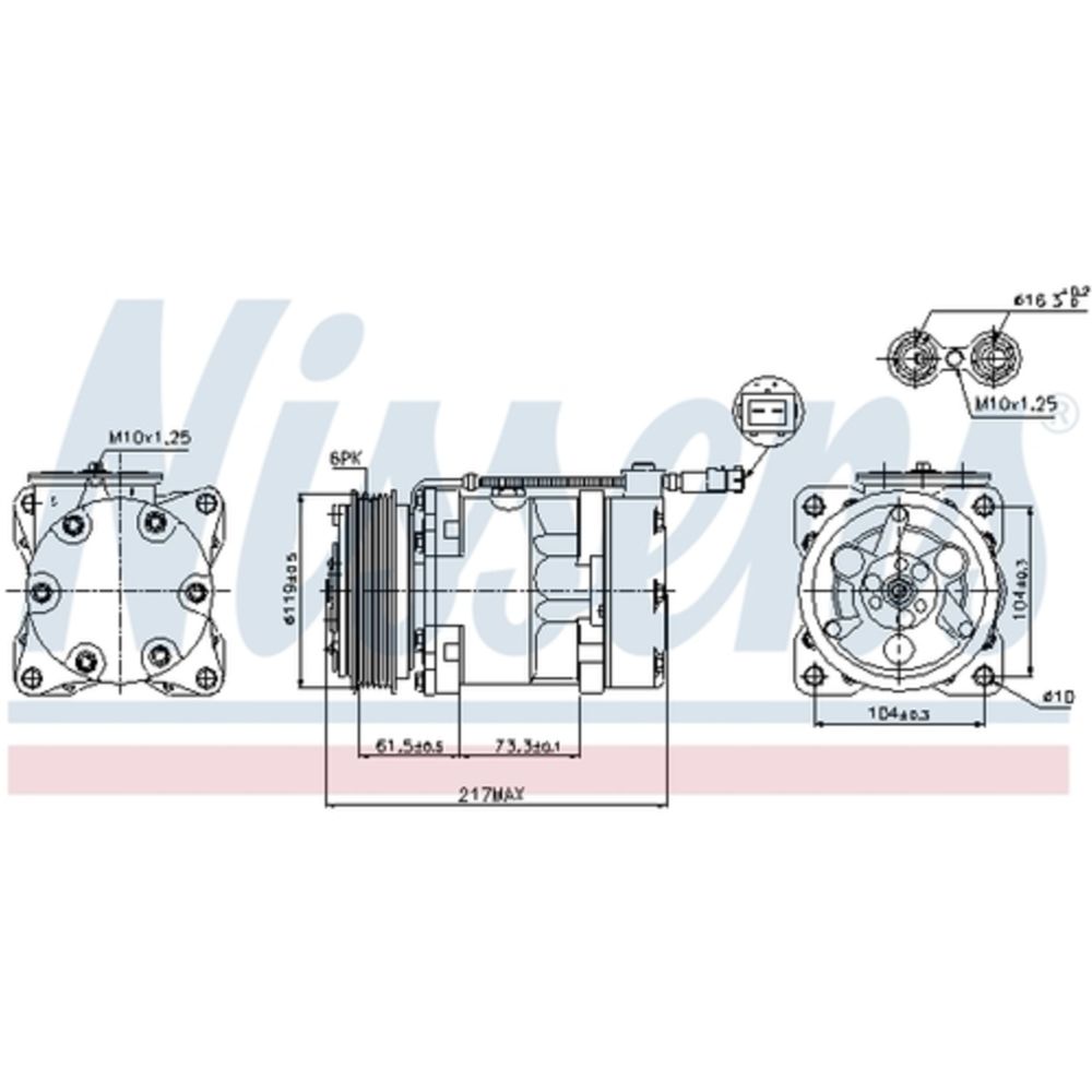 Ilmastointilaitteen kompressori 30-8132