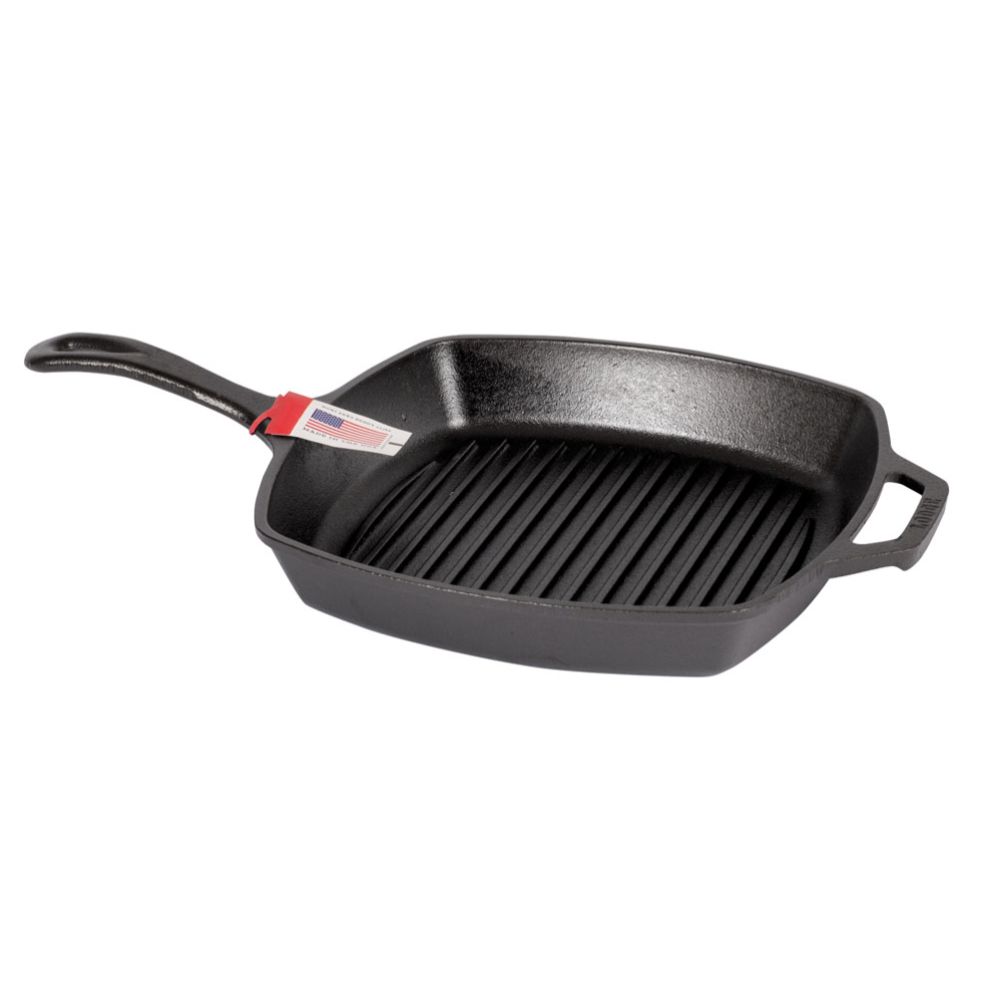Lodge L8SGPWLFI Wildlife malmist grillpann 26 cm