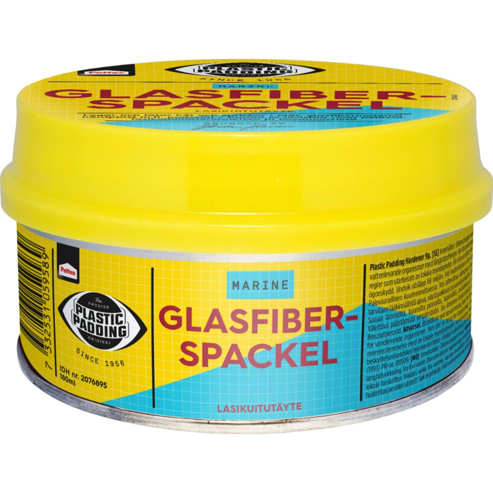 Plastic Padding lasikuitutäyte 180 ml