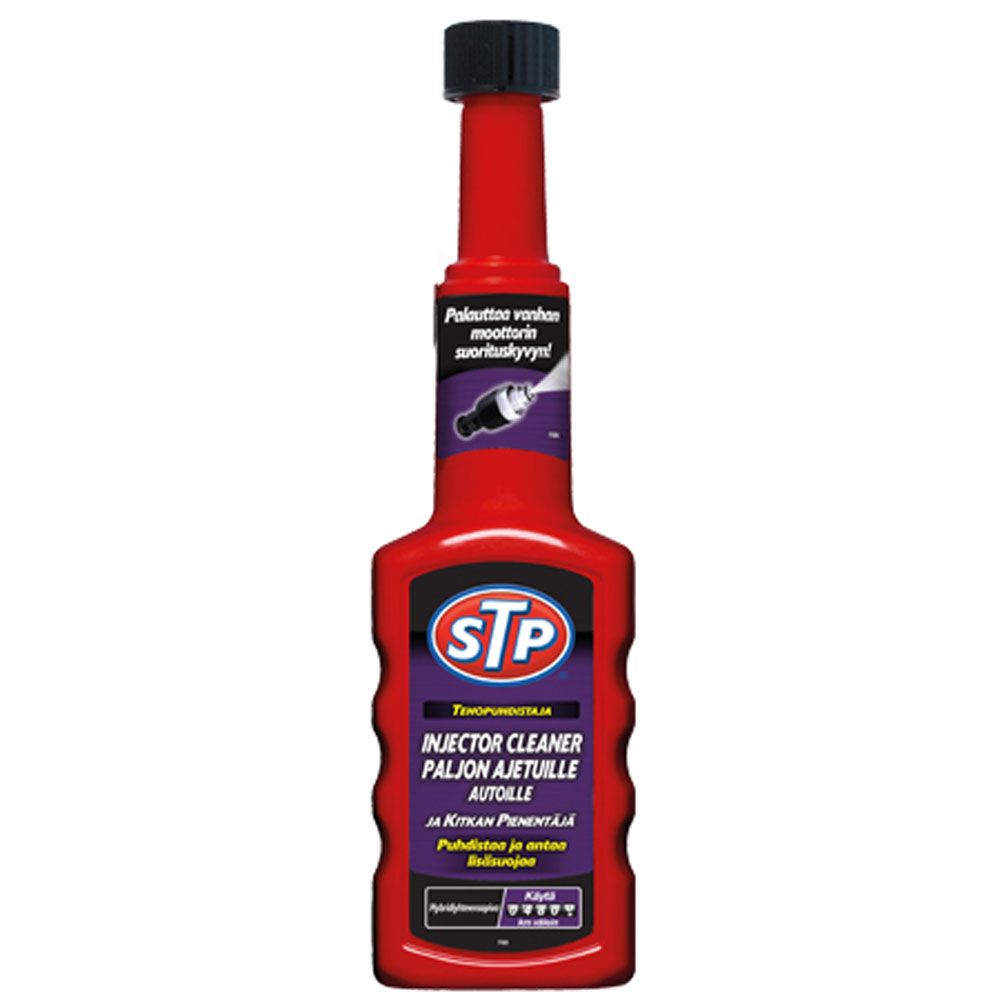 STP Bensiini Injector Cleaner paljon ajetuille autoille 200 ml