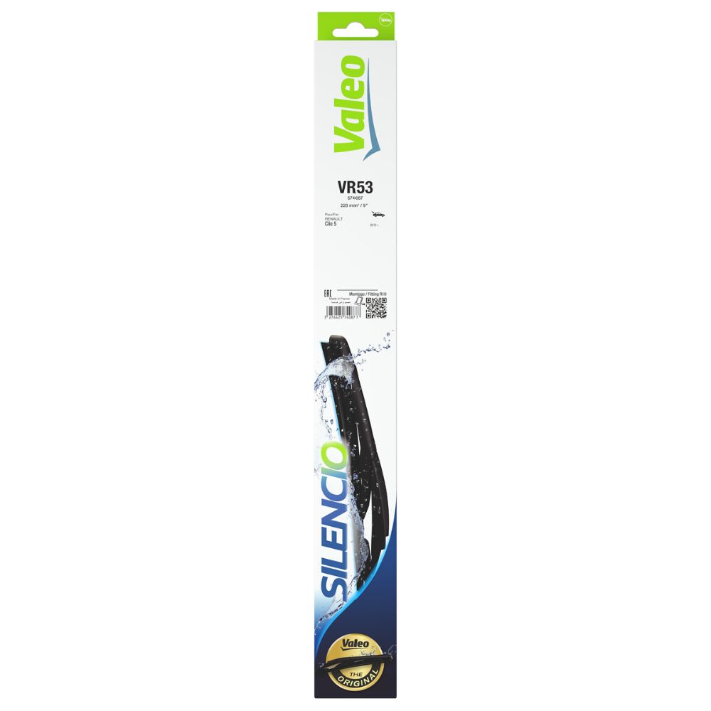 Valeo Silencio VR53 takapyyhkijänsulka 22 cm