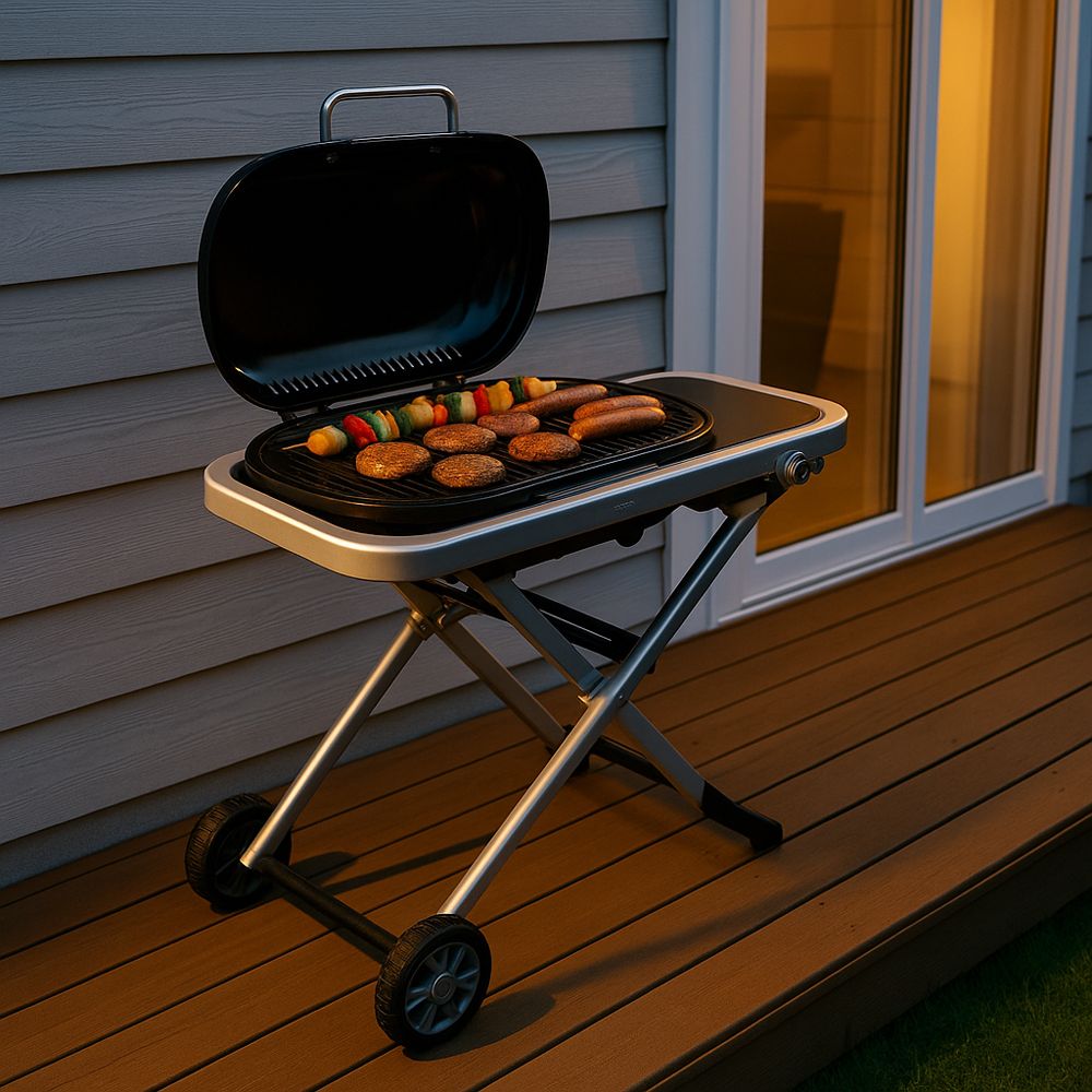 Easy Cooking Taitettava kaasugrilli