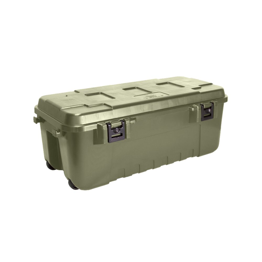 Plano Sportman's trunk 1919 förvaringslåda grön, L