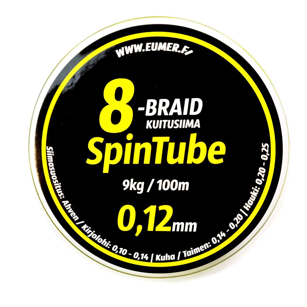 Spintube 8 0,16 mm 100 m kuitusiima 12,9 kg