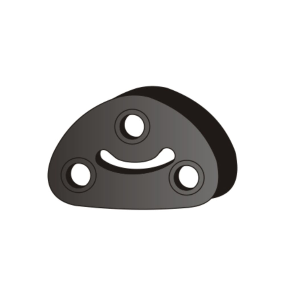 Pakoputkiston kumipalkki 14-30331