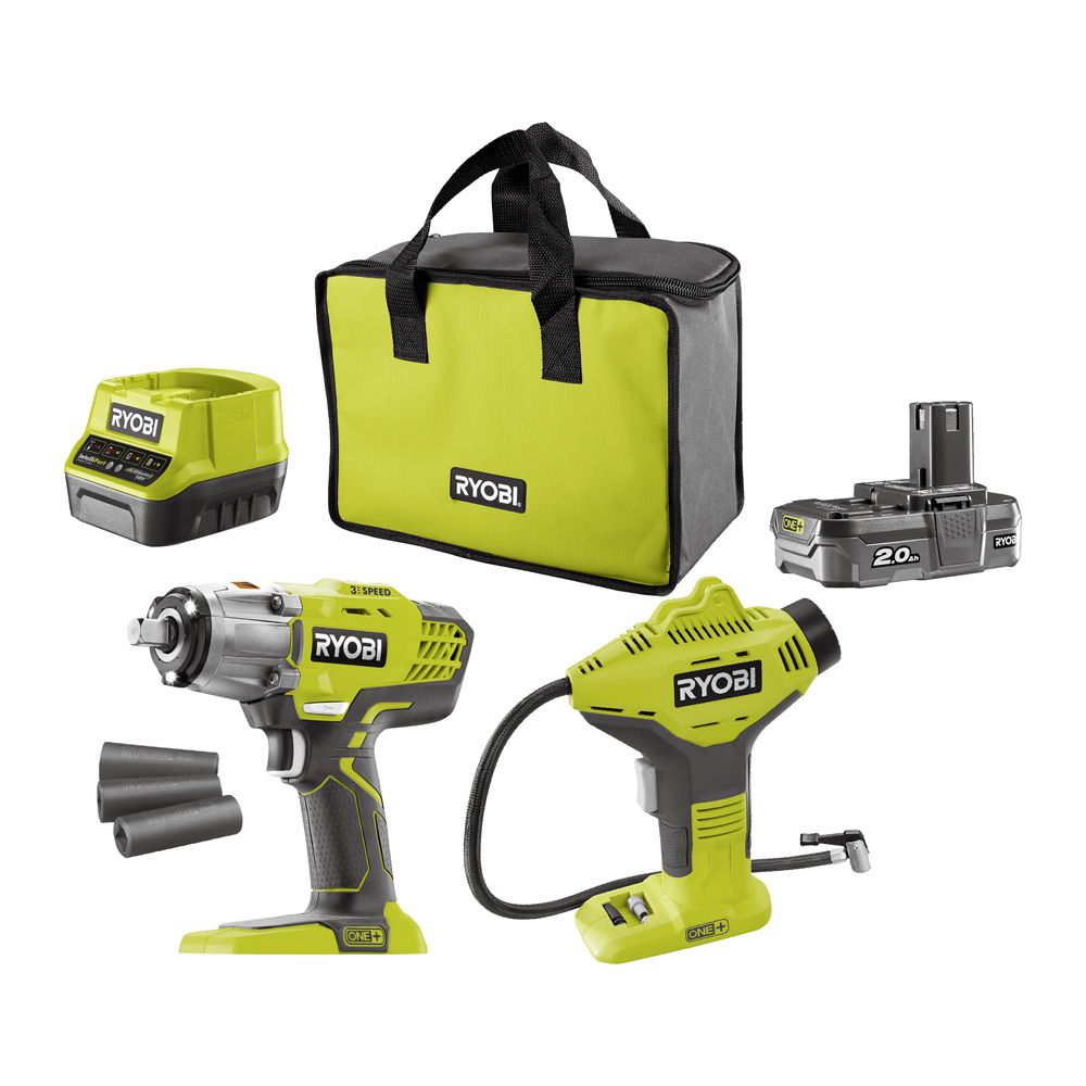 Ryobi ONE+ akurattavahetuskomplekt, R18IWPI-120S (2,0 Ah)
