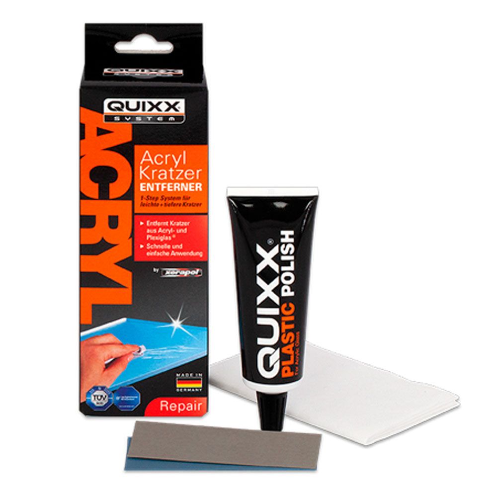 Quixx Acrylic Scratch Remover repborttagare