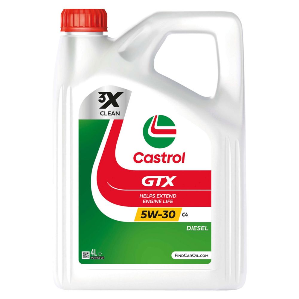 Castrol GTX 5W-30 C4 4 l moottoriöljy