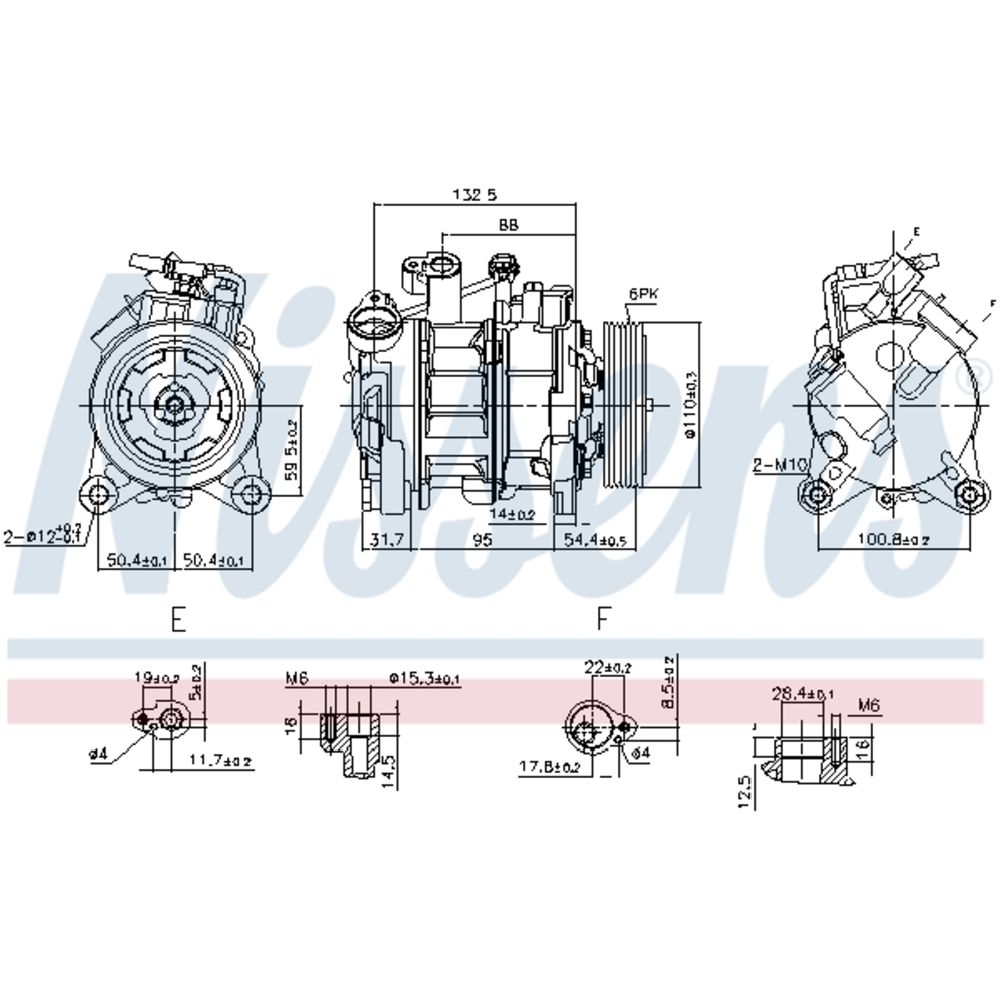 Ilmastointilaitteen kompressori 30-00304