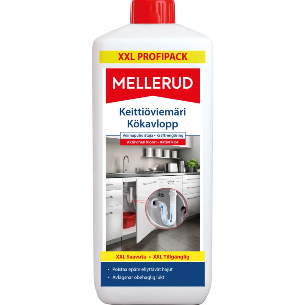 Mellerud viemärin voimapuhdistaja XXL 1,75 l