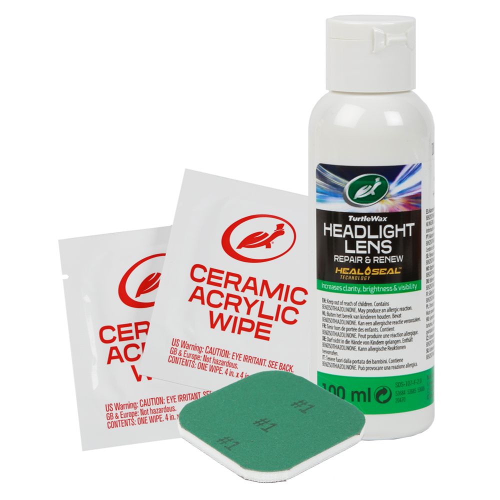 Turtle Wax ajovalojen kirkastaja