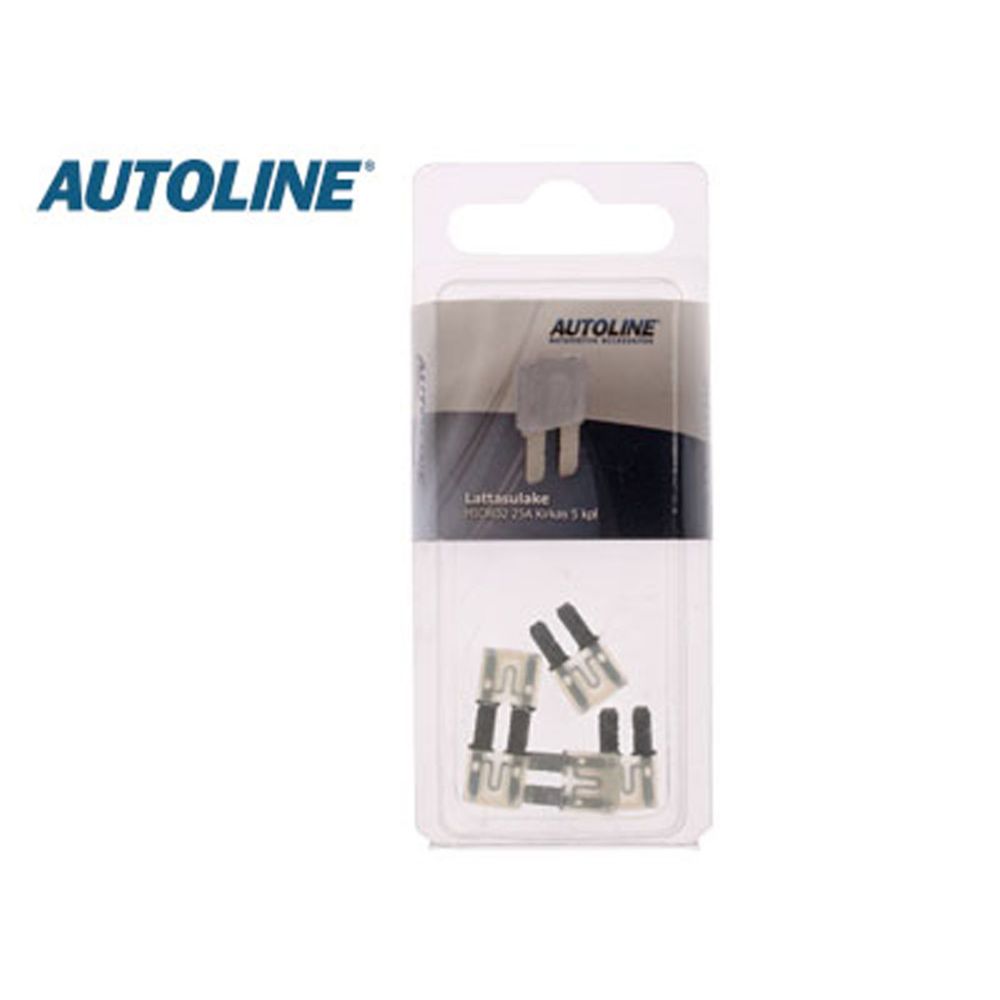 Autoline MICRO-2 flatsäkring 25 A vit 5 st.