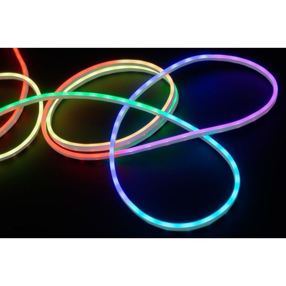 Finnlumor Neon RGB-valonauha 5 m kaukosäätimellä USB