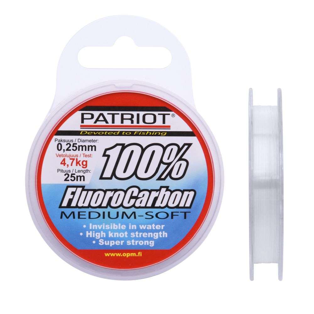 Patriot Medium-Soft 100 % Fluorocarbon taftslina