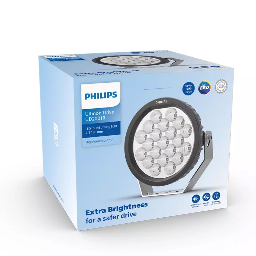 Philips Ultinon Drive UD2001R LED-kaukovalo ø 7" 105 W Ref.37,5
