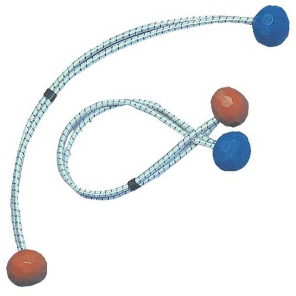 Naviquest kummipael plastpallidega, 4 mm, 40 cm, 4 tk