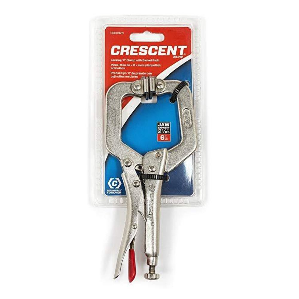 Crescent C6CCSVN lukustustangid liigend-C-lõugadega 6"