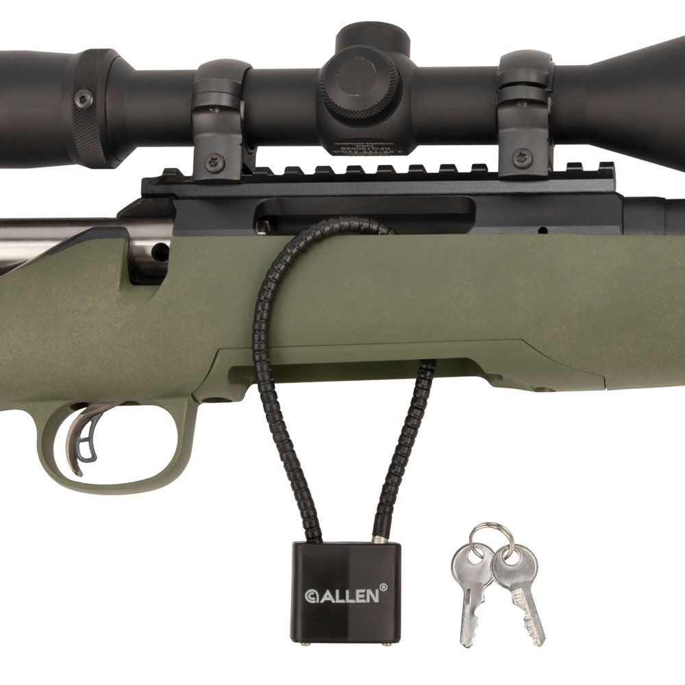 Allen vaijerilukko aseeseen 22 cm