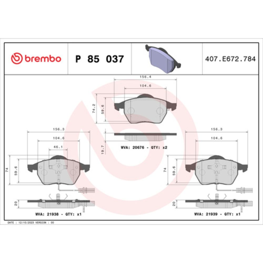 Piduriklotside komplekt 22-00568