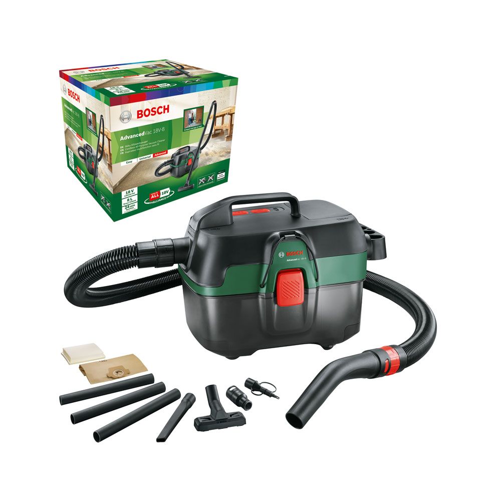 Bosch AdvancedVac 18 V Solo akutolmuimeja