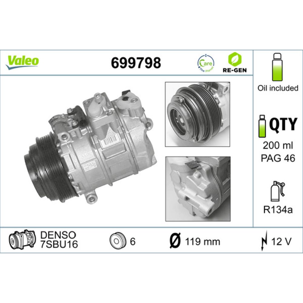 Ilmastointilaitteen kompressori 30-05337