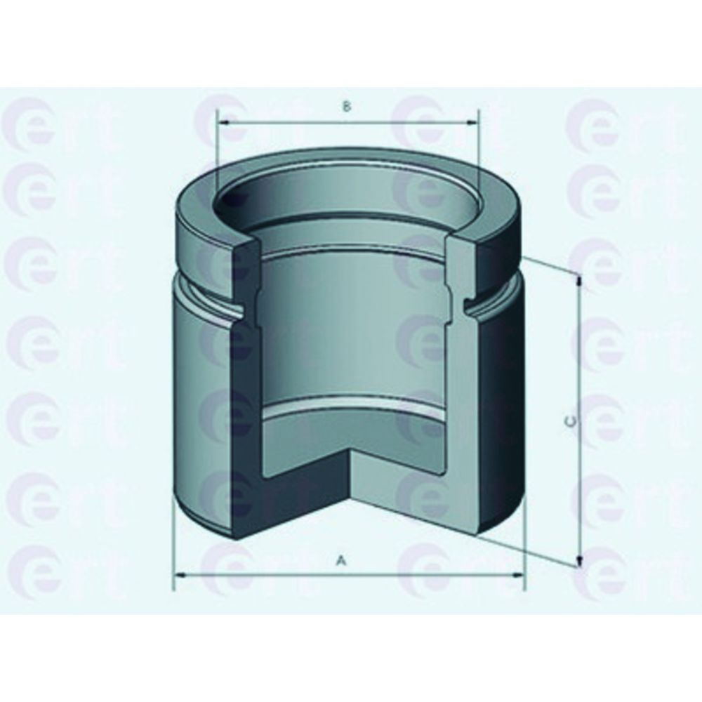 Jarrusatulan mäntä 22-8101