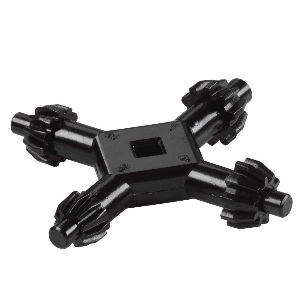 Wolfcraft® borrmaskinschucknyckel ‘4‑i‑1