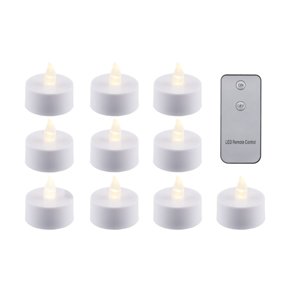 Finnlumor LED-ljus med fjärrkontroll 10 st.