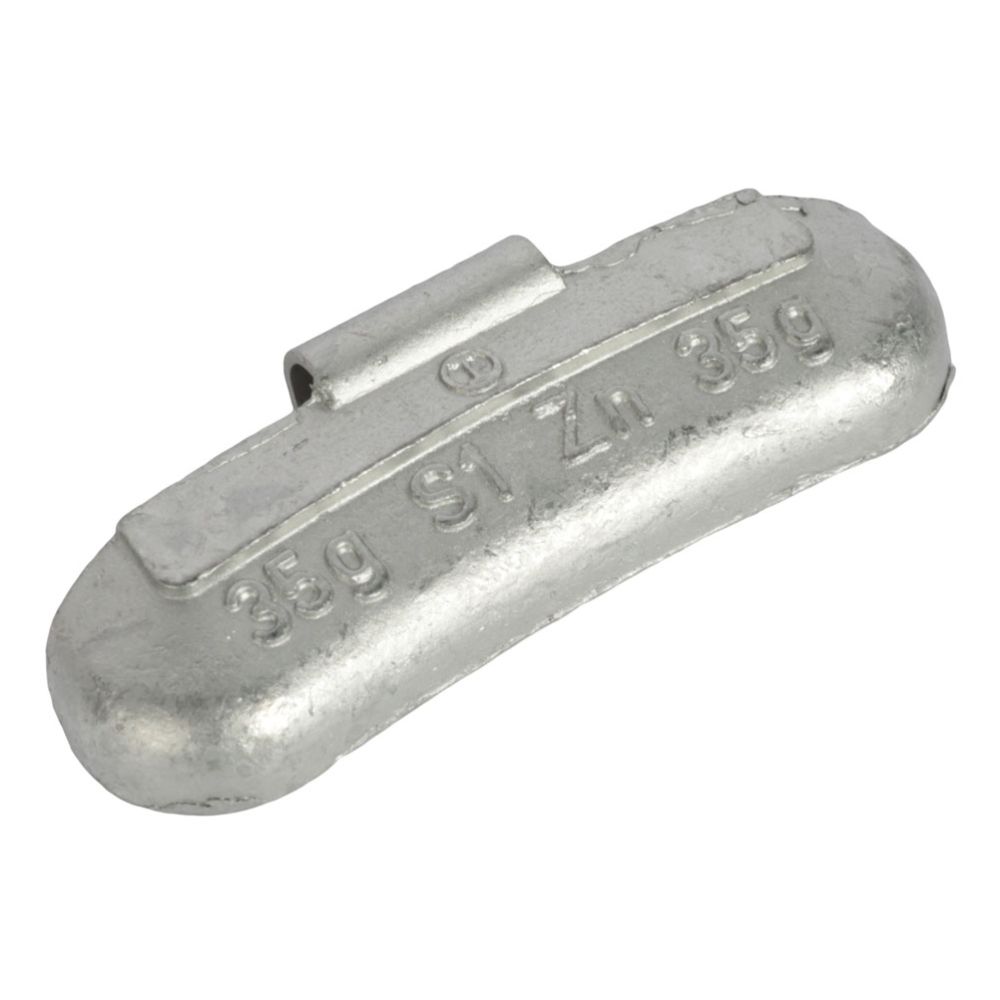 Italmatic päällystetty lyöntipaino teräsvanteelle 35 g (Zn), 50 kpl