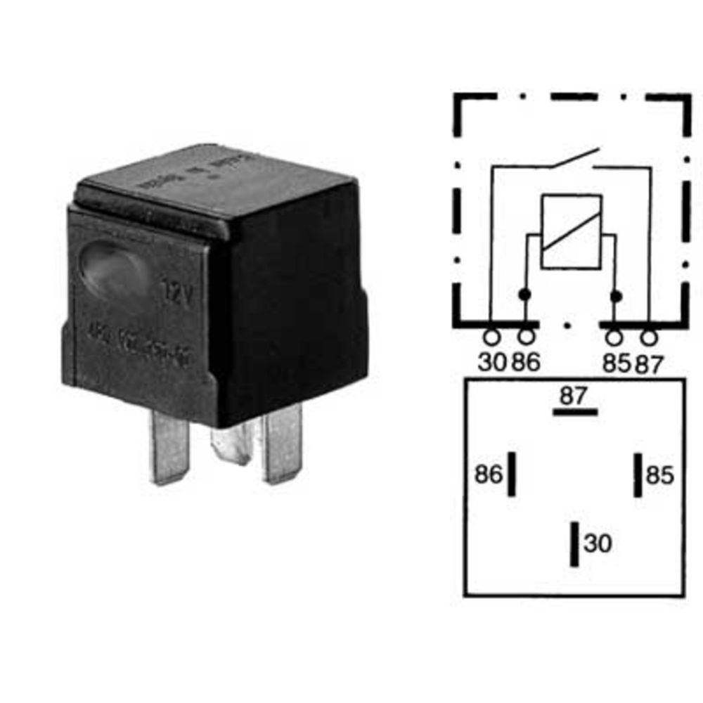 Yleisrele 6V 40 A 6 Volt Motonet Oy