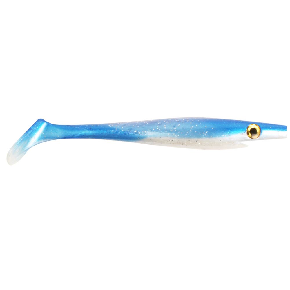 Strike Pro Pig Shad Nano gäddjigg 15 cm 20 g Fire Tiger 4 st.