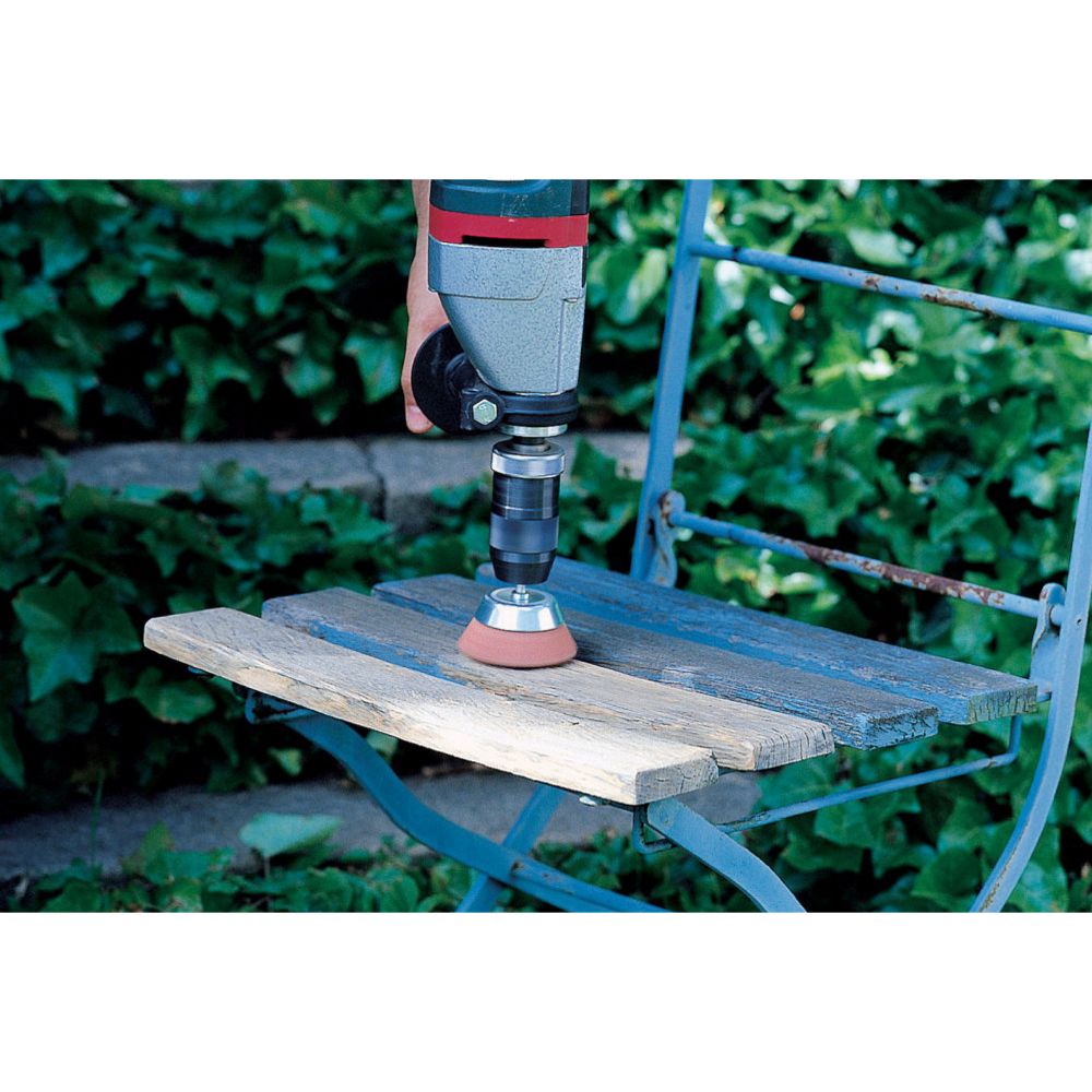 Wolfcraft® nylonkoppborste med sexkantshuvud hård 65 mm