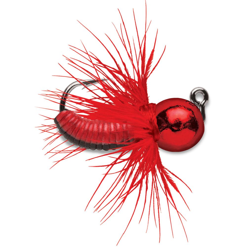 VMC Tungsten Fly Jig mormyska med fluga 1/16