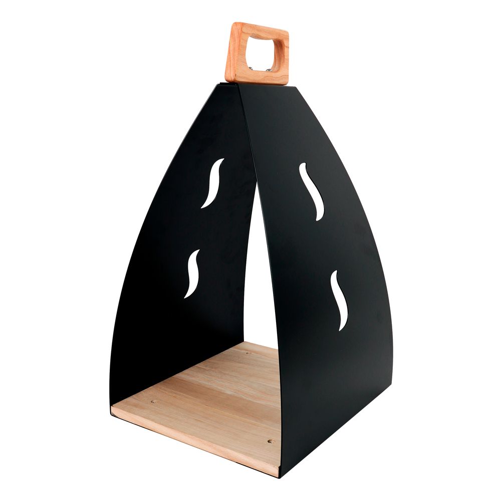Arctic Design vedkorg svart