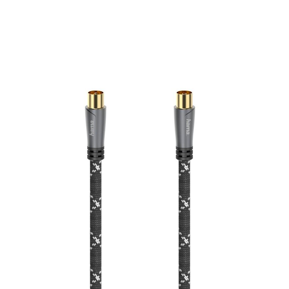 Hama antennikaabel Coax isane - Coax emane 10,0 m 120 dB must